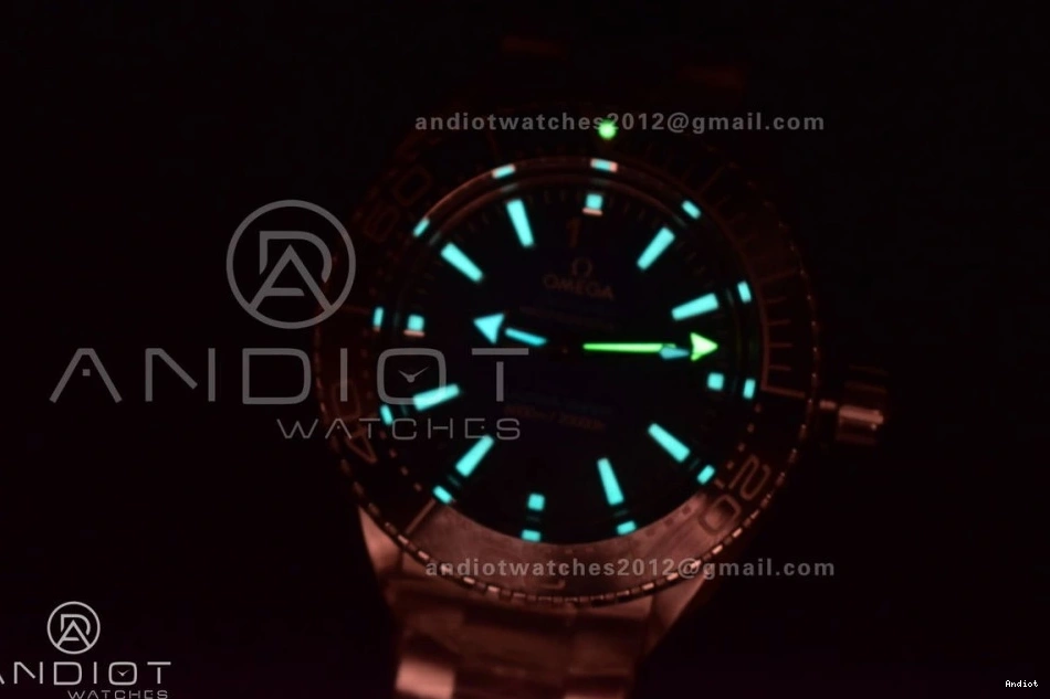 Seamaster A8912 6000M Bracelet Super Blue 458 UrbanStyle Ultra Deep Best Deep Edition on SBF 1:1 Clone SS Dial SS 0820